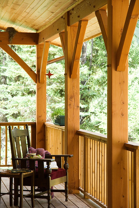 Timber Frames Porch